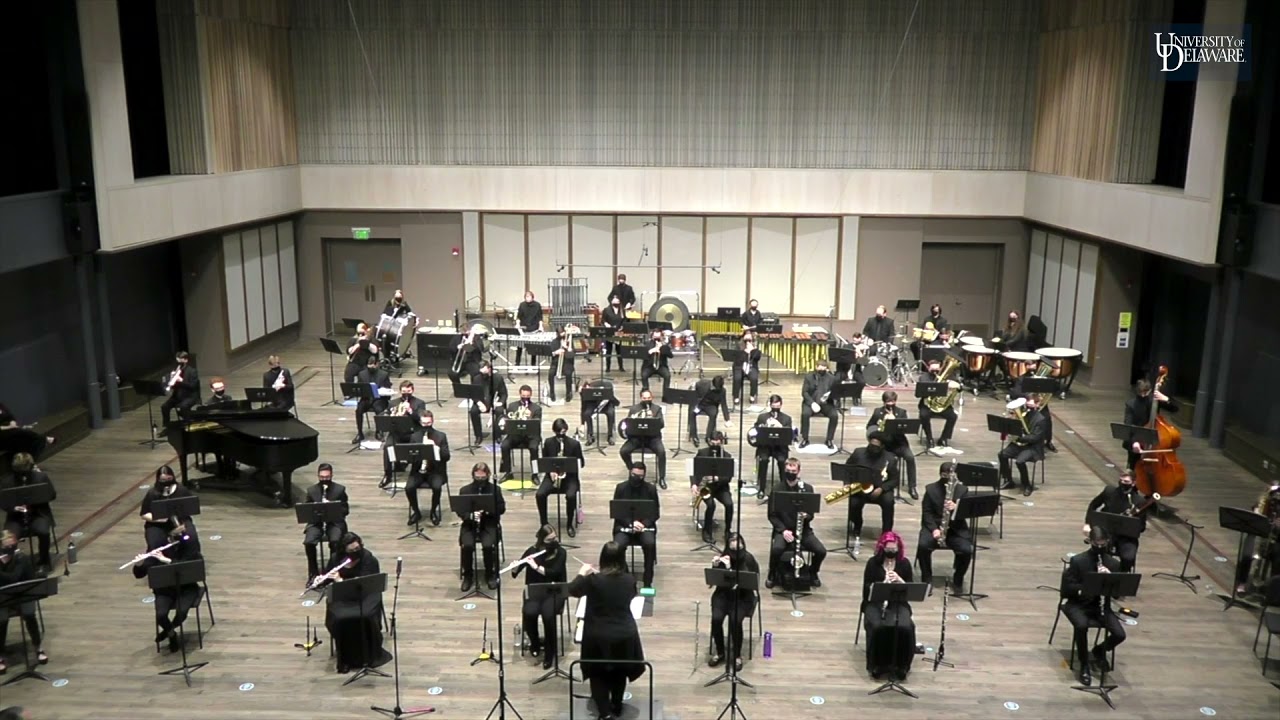 University of Delaware Wind Ensemble performs Day