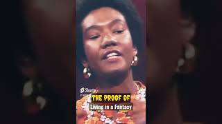 Dr. Frances Cress Welsing tells Blackman about living in a fantasy