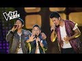 Ferlem, César y Camilo cantan El Perfume | La Voz Kids Colombia 2018