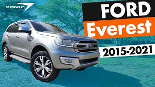 Ford EVEREST  (2015-21) - 7-seater SUV REVIEW| Car import from Japan | BEFORWARD.JP screenshot 1