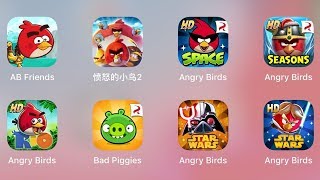 Bad Piggies,Angry Birds Classic,Golden Egg,Angry Birds Star Wars II,Angry Birds Space,Seasons