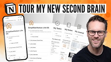 My Simplified Notion Life OS 2024: New Second Brain Tour!
