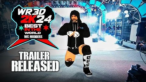 Wr3d New Mod |Wr3d 2k24 Best In The World  Mod Trailer Released |WWE 2k24 For Android|By Wc Modders|