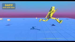 Dante - Game Ready Robot Animation Test