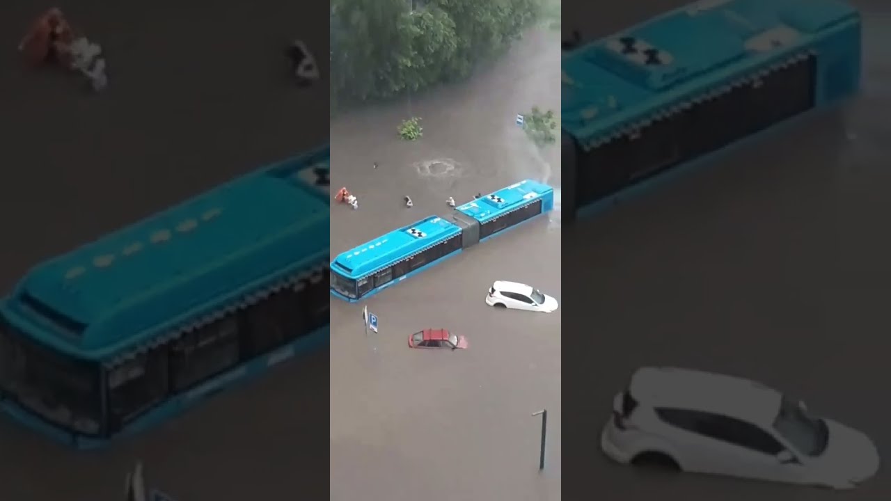 More Video Of The Flooding In Moscow Today 13 0 2024 