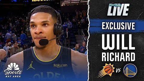 Will Richard discusses staying ready after scoring 20 in Warriors' win vs. Suns | NBC Sports BA