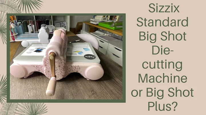 Sizzix Big Shot die cutting machine v Big Shot Plu...