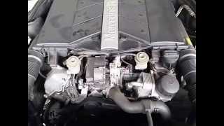 QM01780 MERCEDES CLK320 2003 MERCEDES M112 ENGINE TESTING