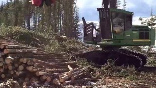 New John Deere 2154D w/ Waratah 622C