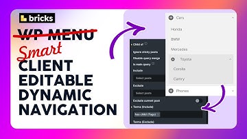 Build a Smart, Client-Editable Dynamic Sidebar Navigation in Bricks