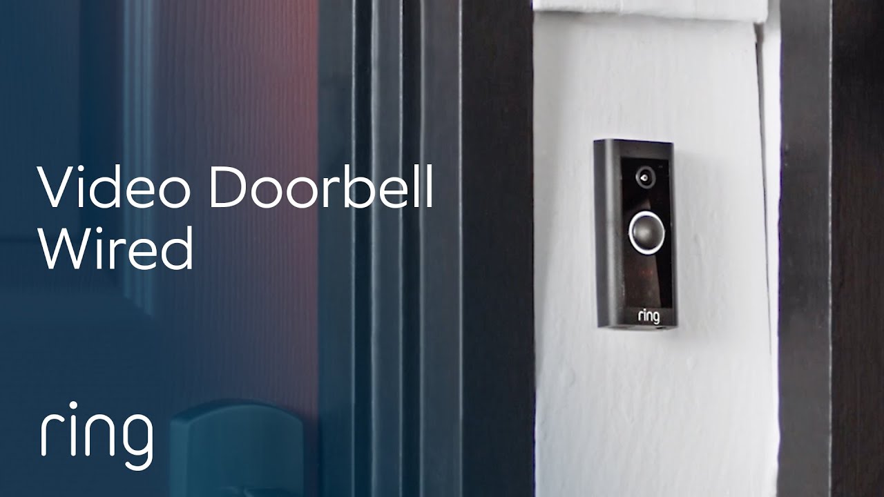 Ring Video Doorbell Wired, All The Essentials In a Slimmed-Down Design ...