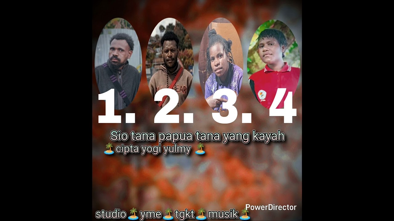 🏝sio indahnya tana ku papua 🏝cipta yogi yulmy 🏝studio yame tgkt🏝