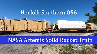 NASA Artemis II SLS Solid Rocket Booster Train - Norfolk Southern 056