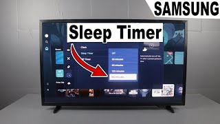 How To Set a Sleep Timer on Samsung TV Fast
