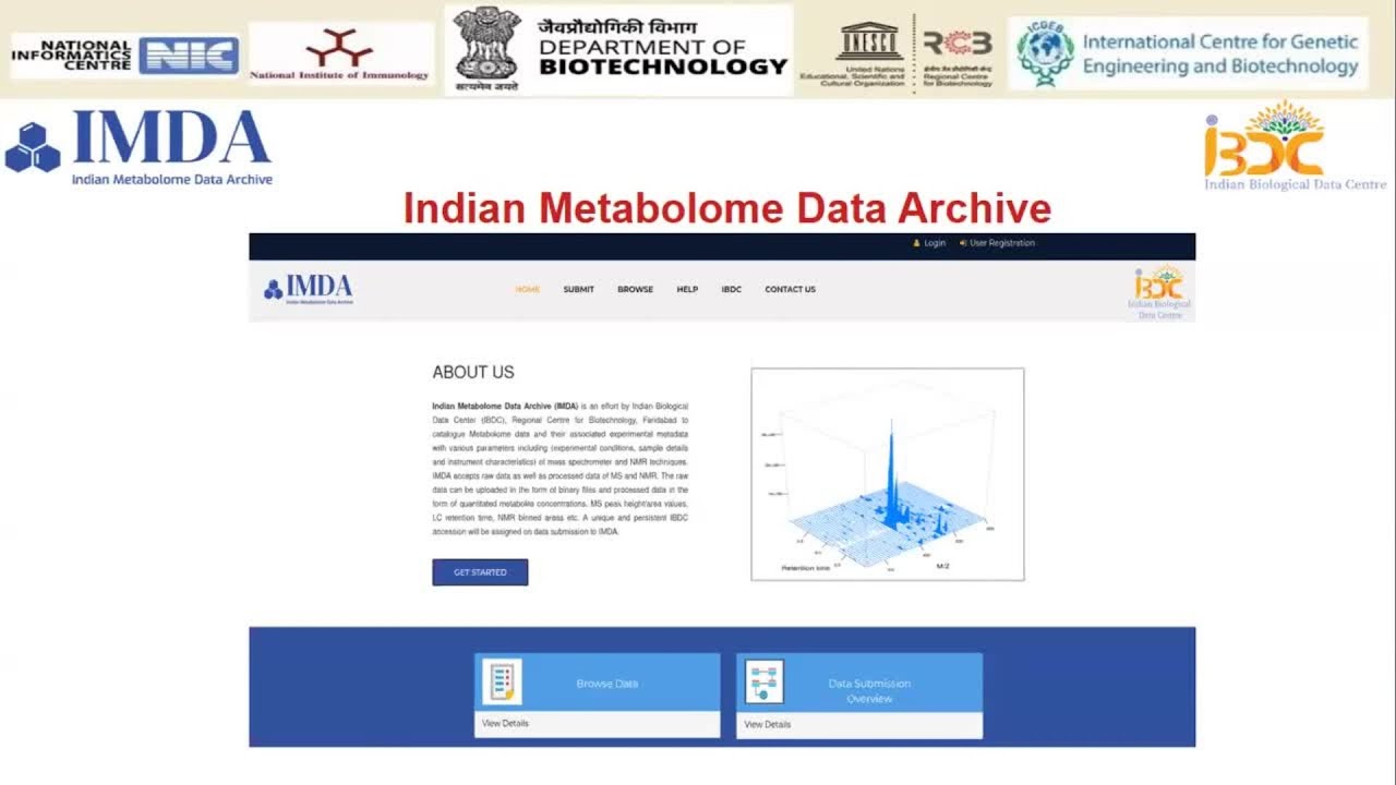 Open Webinar 5: Indian Metabolome Data Archive at the IBDC