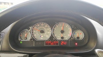 Fully working M3 cluster on e46 330xi automat