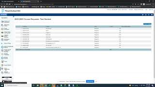 Student Course Requests