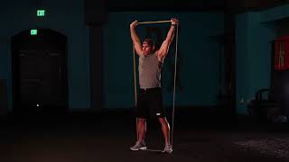 Overhead Squat, Resistance Bands