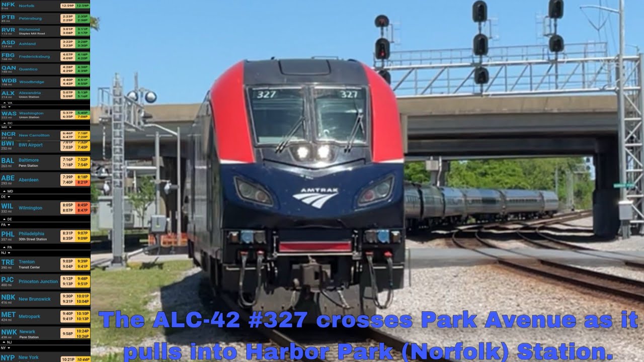 *[FULL RAILROAD JOURNEY!]* Northeast Regional Ride From Norfolk to The ...