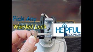 [103] How To Pick Any Warded Lock
