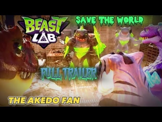 4 Beast Lab Beast Creators: Dinos, Sharks, Reptiles and Cats! All