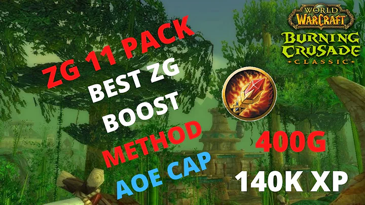WoW Classic  ZG BOOST 400 Gold/hr +140k xp/hr + 1k rep/hr