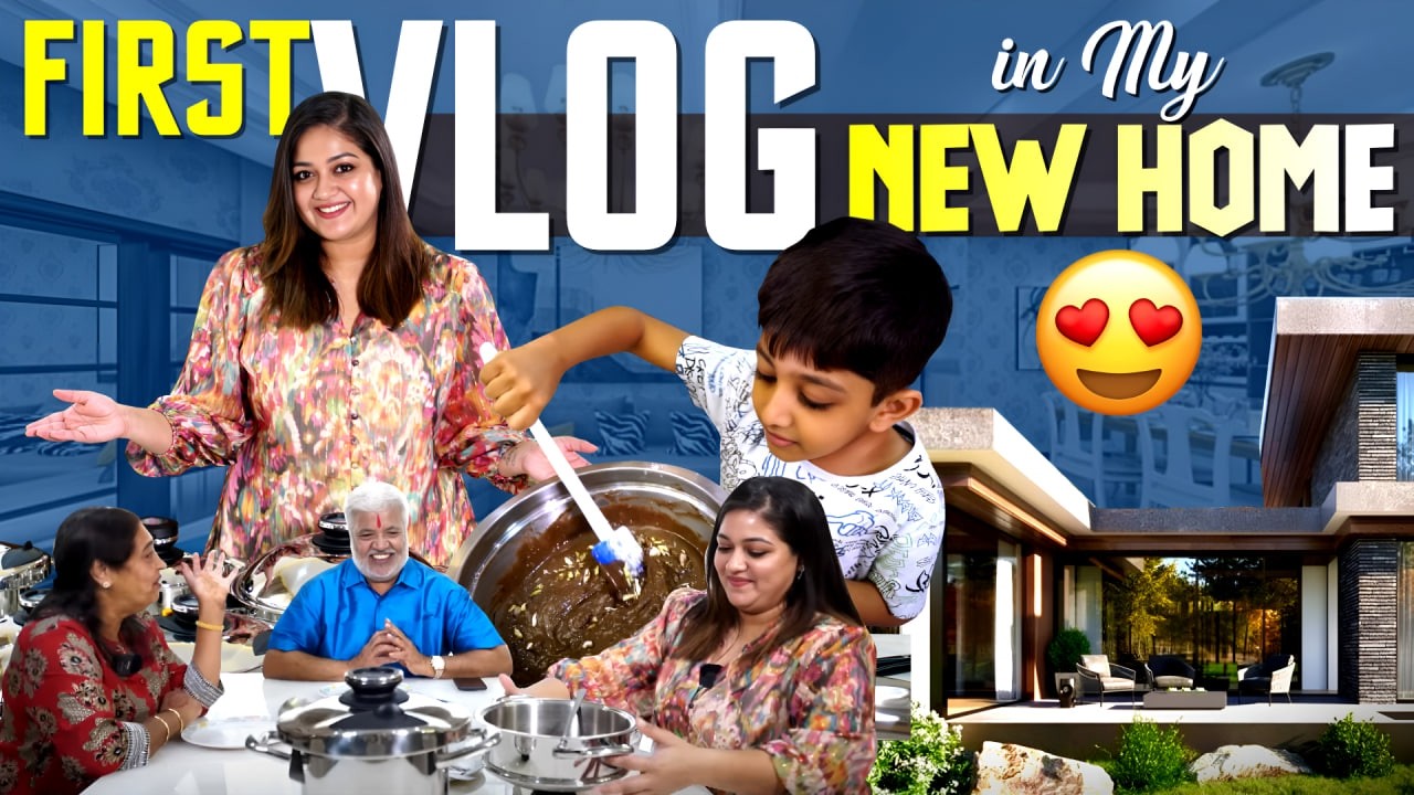 Cooking My Dad’s Birthday Feast! | Pongal, Lady’s Finger Fries & Cake in My New Home | Meghana Raj