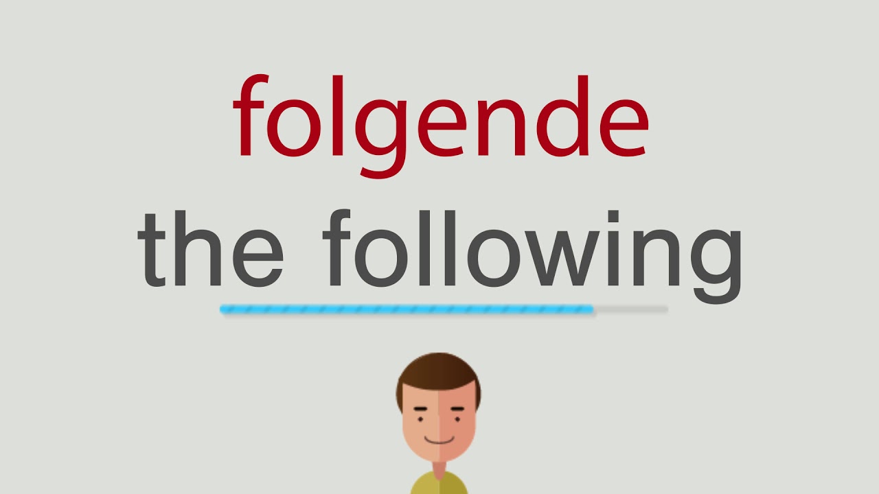 Wie heißt folgende auf englisch