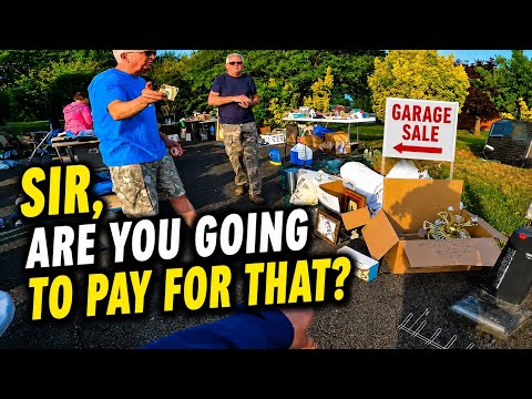 Chased Me As I Walked Away From His Garage Sale