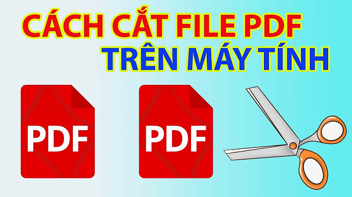 Hướng dẫn cắt nội dung trong file pdf