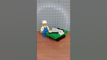 How to build a Ping Pong Table from Lego