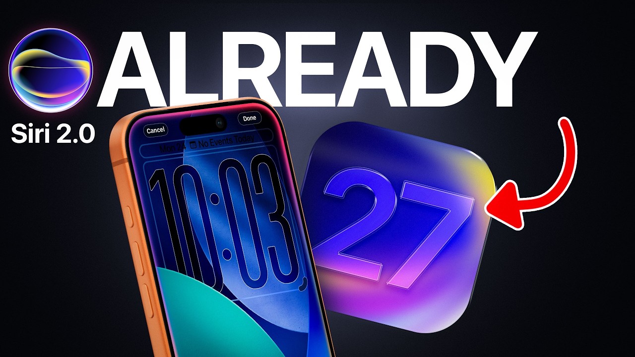 iOS 27 - Already ? - YouTube