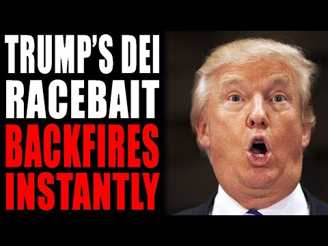 Trump DEI Racebait After Plane Crash Backfires Instantly
