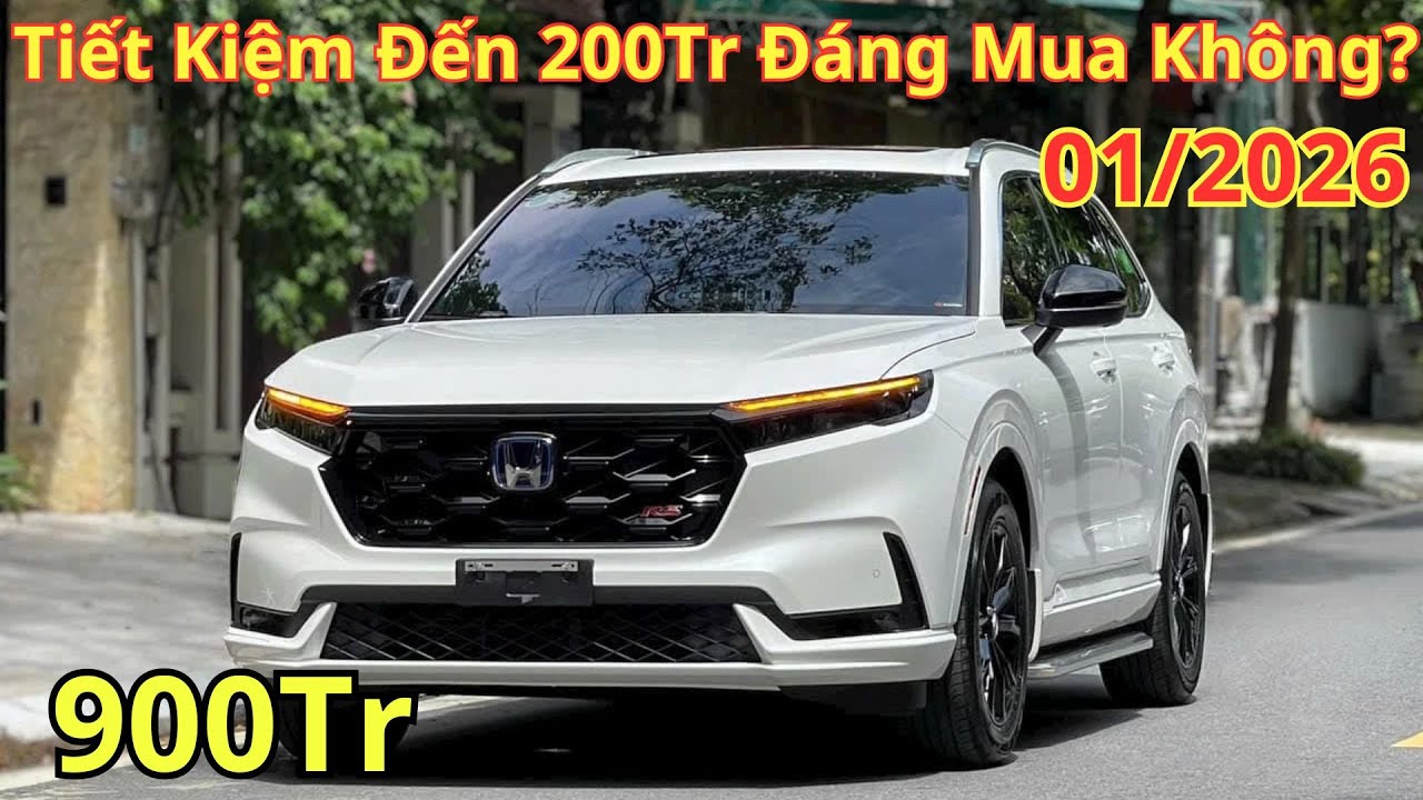 ✅Giá Khuyến Mại Honda CRV Tháng 1/2026. Đáng Mua Không Khi Tiết Kiệm Đến 200Tr Đó | Xegiatot24h