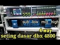cara setting Dlms DBX 4800 Simpel