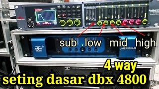 cara setting Dlms DBX 4800 Simpel