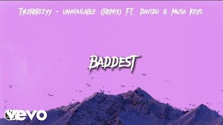 Davido - UNAVAILABLE (Brizyy Remix - Lyric Video ) Ft. Musa Keys