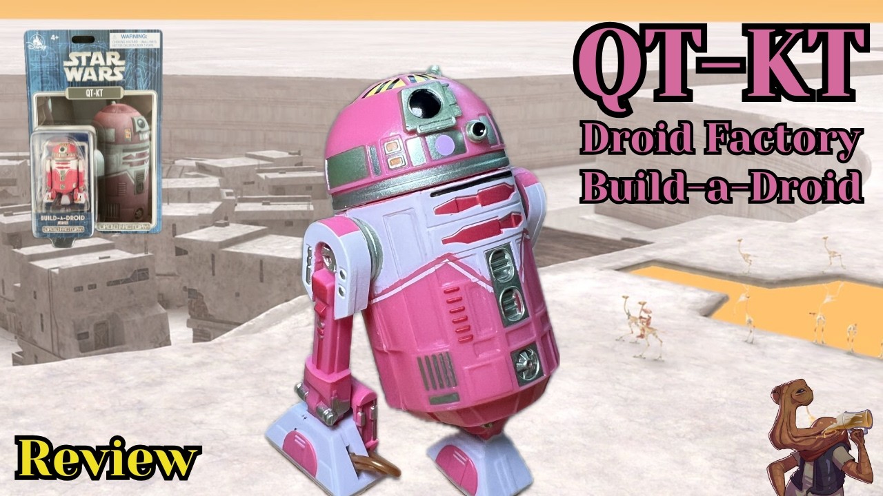 QT-KT Star Wars Droid Factory Build-a-Droid Action Figure Review