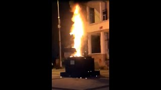 Uzunköprüdeki Adalet Anıtı Yakıldı Son Dakika Haberler