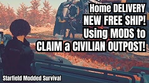 Starfield Mod Review: Use THIS MOD to BUILD and DECORATE ANYWHERE! #starfield #starfieldmods