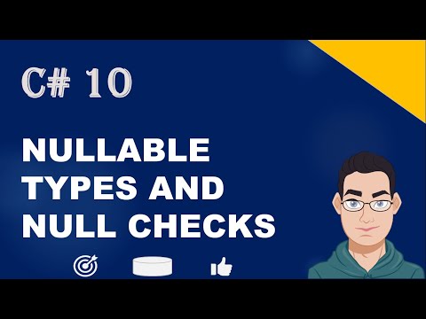 C# 10 Nullable Reference Types and Null Parameter Check Using  NET Core 6