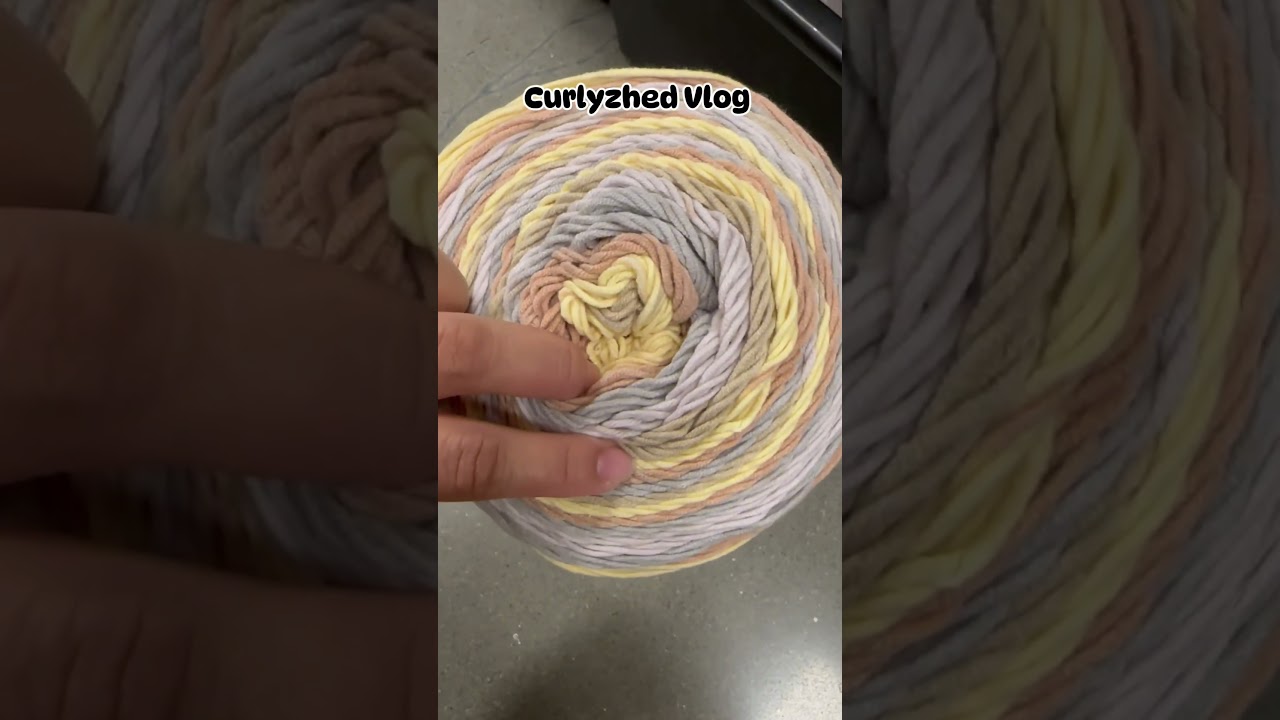 Caron cotton cake yarn 
