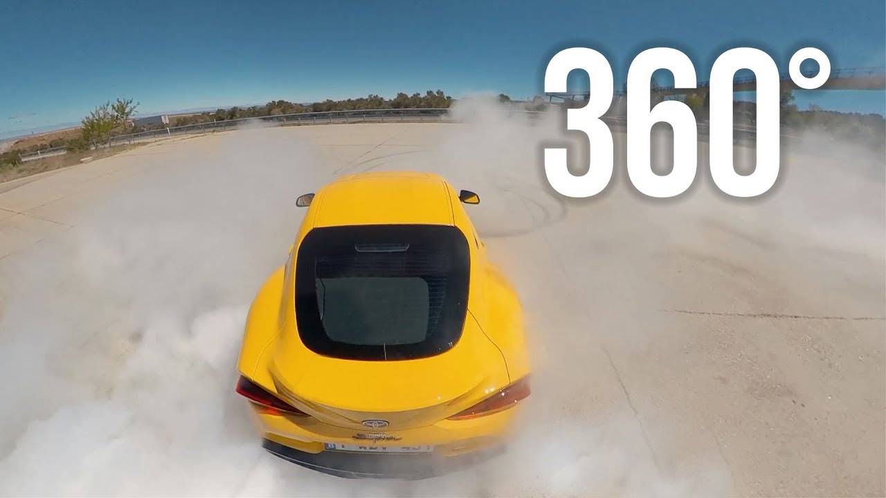 * 360 5K * ALL-NEW TOYOTA SUPRA A90 в формате 360 градусов