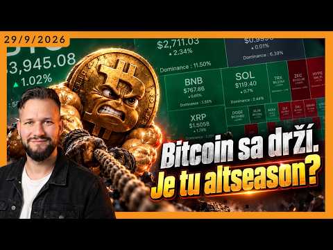 Bitcoin sa drží 🟢 Začína altcoinová sezóna? 🚀 #BTC #kryptoraňajky
