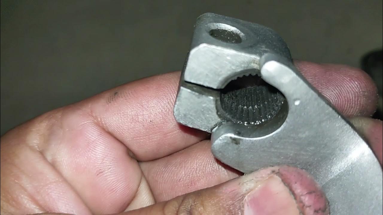 dominar gear issue solve //fix at home // Hard gear shift issue YouTube