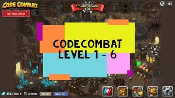 CodeCombat Dungeons of Kithgard, Enemy Mine, True Names - Codecombat Level 1 to Level 6 Python
