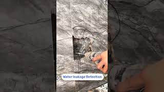 How to locate a leakage with acoustic water leak detector| Water leakage Detection device | easy way