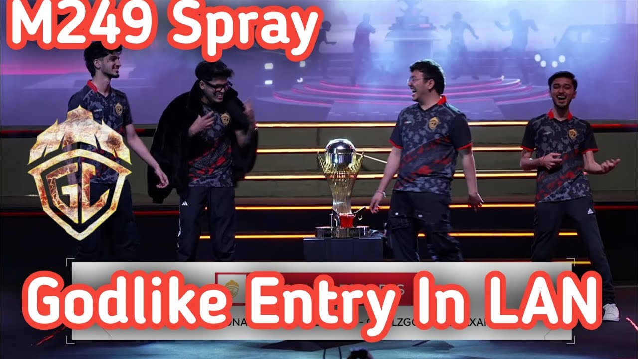 Godlike Grand Entry In IQoo LAN | Ft. Godl , Soul , Tx , GT Lan Entry ...