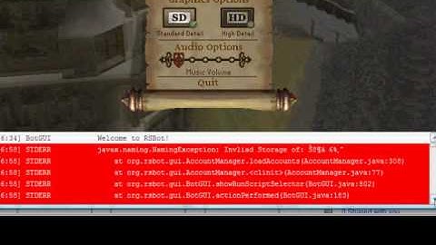 RsBot Problems Help Please!