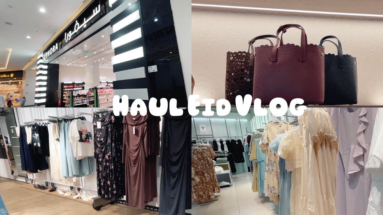 مشتريات العيد على ذوقي 🌸✨ الكولكشن الجديد راح يعجبكم!